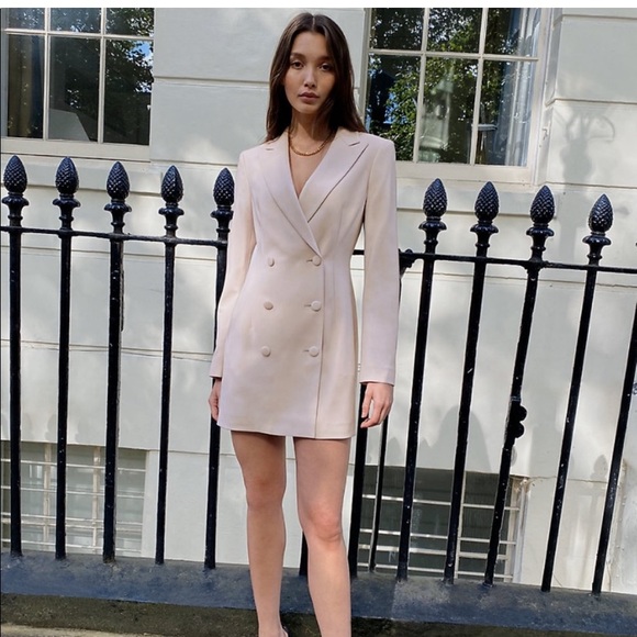 Babaton Pelli Blazer in Dusty Mauve - Picture 10 of 11